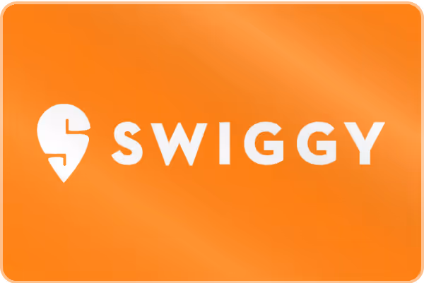Swiggy gift cards and food delivery vouchers